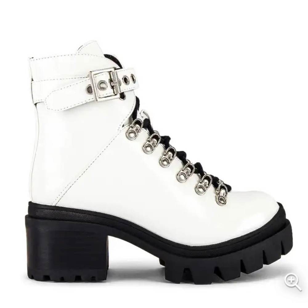 Jeffrey Campbell Czech Lace Up Boots size 7.5 - Picture 3 of 3